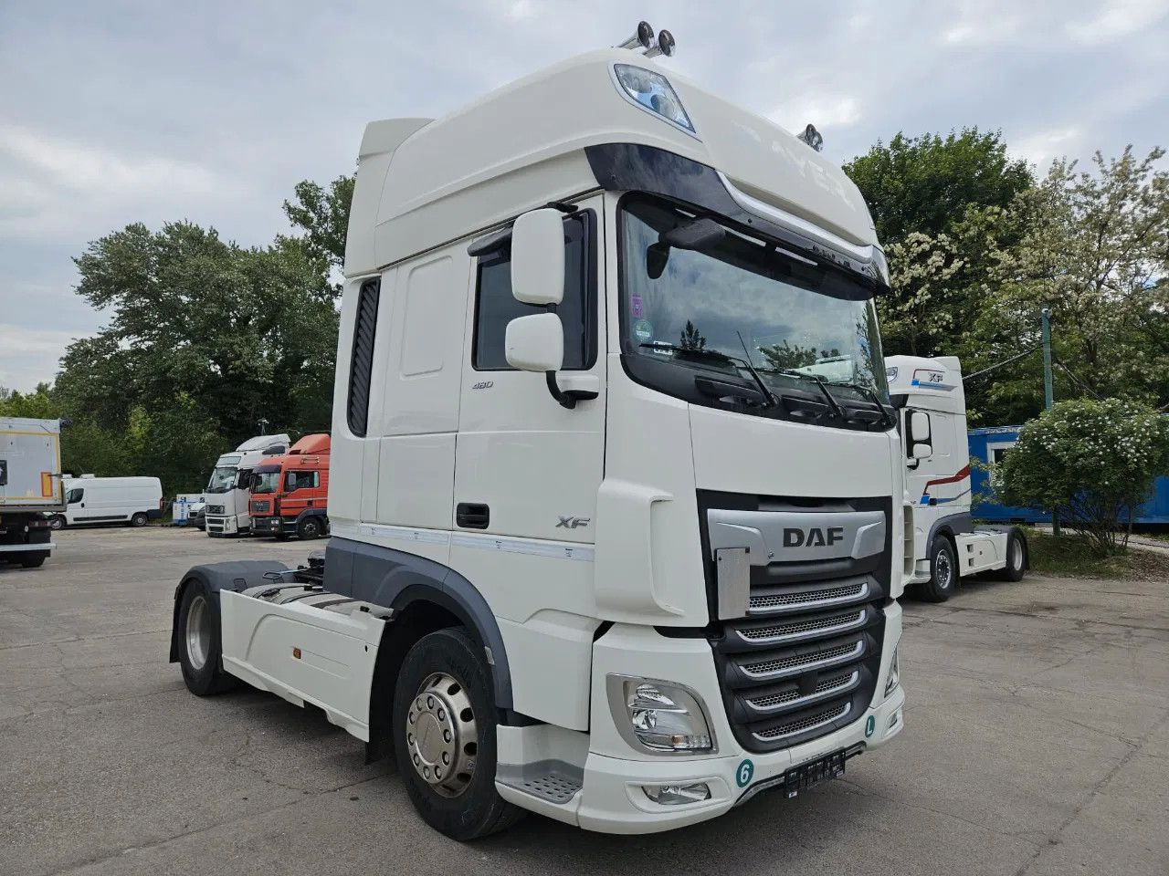 DAF XF 480 SSC Full Spoiler Alloy wheels Standklima - Xe đầu kéo: hình 2 DAF XF 480 SSC Full Spoiler Alloy wheels Standklima - Xe đầu kéo: hình 2