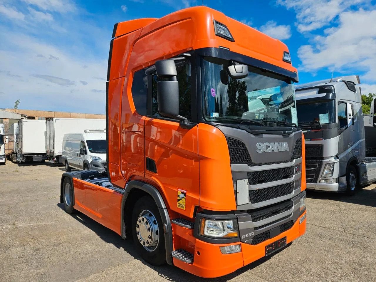 Scania R450 PTO, Standklima, Navi, New Smart2 tachograp - Xe đầu kéo: hình 2 Scania R450 PTO, Standklima, Navi, New Smart2 tachograp - Xe đầu kéo: hình 2