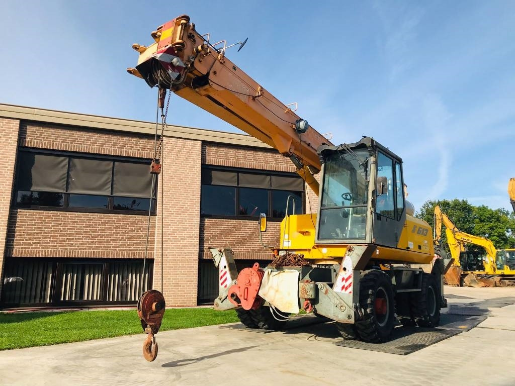 Sennebogen S 613 M - Cẩu bánh lốp: hình 1 Sennebogen S 613 M - Cẩu bánh lốp: hình 1