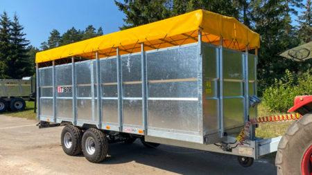 Viehanhänger Tandem Viehwagen Viehtransporter Anhänger - Rơ moóc chở gia súc: hình 2 Viehanhänger Tandem Viehwagen Viehtransporter Anhänger - Rơ moóc chở gia súc: hình 2