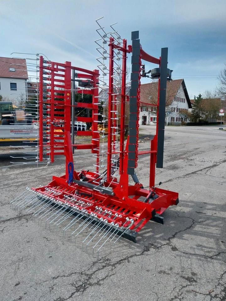 Weidelüfter 6m Wiesenstriegel Wiesenegge Grünlandpflege Striegel - Bừa răng xoắn: hình 1 Weidelüfter 6m Wiesenstriegel Wiesenegge Grünlandpflege Striegel - Bừa răng xoắn: hình 1