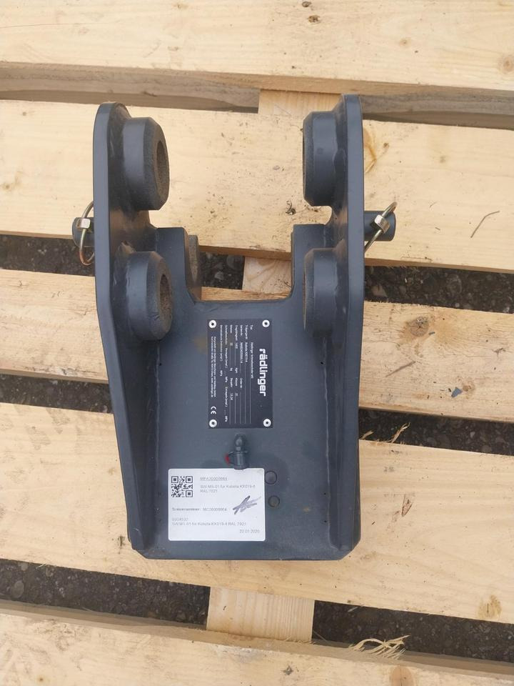 Neuen Schnellwechsler MS 01 1 - 2,5 to Minibagger Kubota 19 - Bộ ghép nhanh cho Máy xúc mini: hình 1 Neuen Schnellwechsler MS 01 1 - 2,5 to Minibagger Kubota 19 - Bộ ghép nhanh cho Máy xúc mini: hình 1