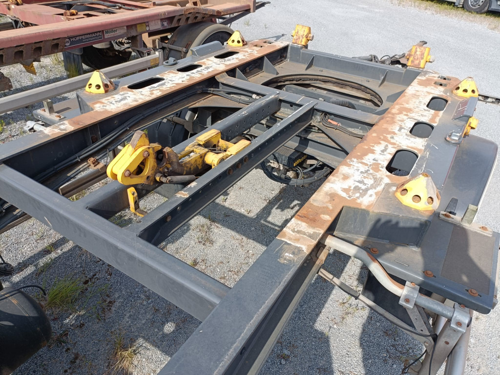 Xe chở container/ Rơ moóc hoán đổi thân HUEFFERMANN Anhänger für Absetzmulden HMA 18.76 LS Containeranhänger: hình 7 Xe chở container/ Rơ moóc hoán đổi thân HUEFFERMANN Anhänger für Absetzmulden HMA 18.76 LS Containeranhänger: hình 7