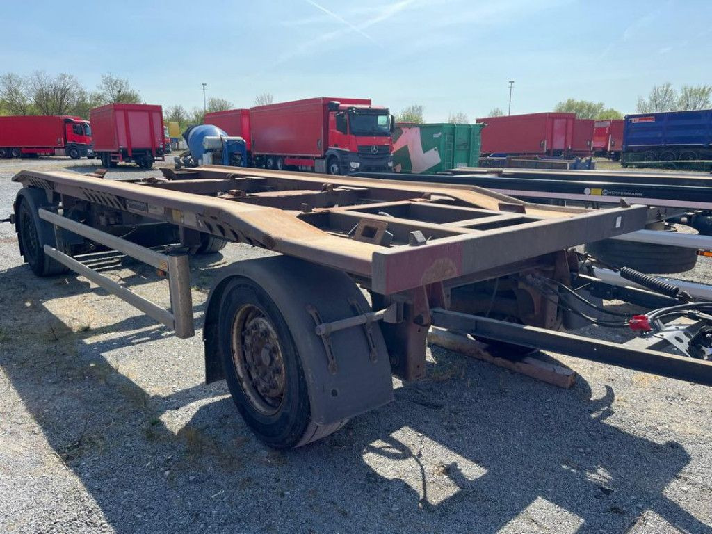 Hüffermann 2-achs Abrollanhänger HAR 18.70 Containeranhänge - Rơ moóc thùng chứa: hình 2 Hüffermann 2-achs Abrollanhänger HAR 18.70 Containeranhänge - Rơ moóc thùng chứa: hình 2