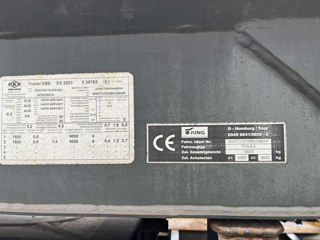 JUNG,R. JUNG,R. Containeranhänger Containeranhänger TCA 6,5 Apollo Abrollanhänger - Rơ moóc thùng chứa: hình 4 JUNG,R. JUNG,R. Containeranhänger Containeranhänger TCA 6,5 Apollo Abrollanhänger - Rơ moóc thùng chứa: hình 4