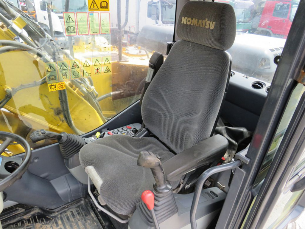 KOMATSU HANOMAG Mobilbagger PW 148 - 8 Bagger 6.824h Deutsch top - Máy xúc bánh lốp: hình 3 KOMATSU HANOMAG Mobilbagger PW 148 - 8 Bagger 6.824h Deutsch top - Máy xúc bánh lốp: hình 3