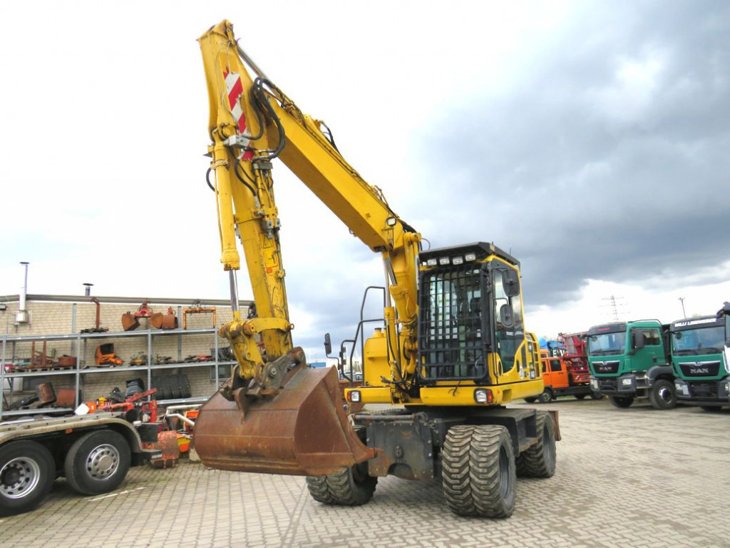Máy xúc bánh lốp KOMATSU HANOMAG Mobilbagger PW 148 - 8 Bagger 6.824h Deutsch top: hình 6