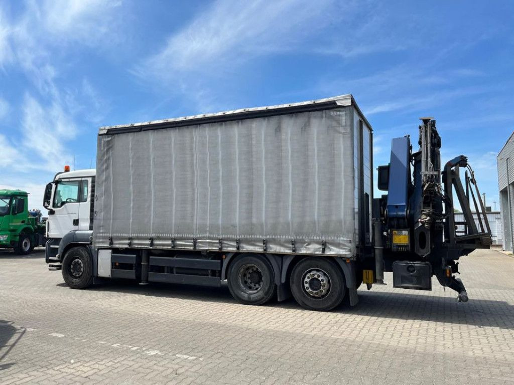 MAN TG-S 26.360 6x2-2LL Pritsche Heckkran 34m/to, Ji - Xe tải thùng lửng/ Phẳng, Xe cẩu tự hành: hình 4 MAN TG-S 26.360 6x2-2LL Pritsche Heckkran 34m/to, Ji - Xe tải thùng lửng/ Phẳng, Xe cẩu tự hành: hình 4