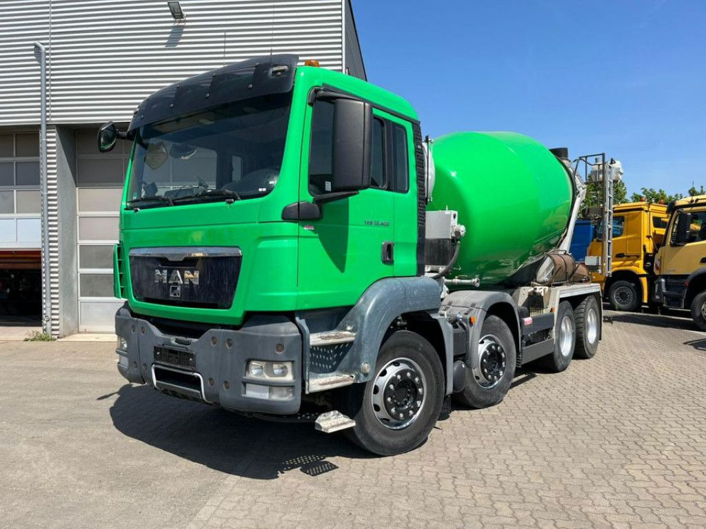 MAN TG-S 32.400 8x4 BB Betonmischer Stetter 9m³ deut - Xe trộn bê tông: hình 1 MAN TG-S 32.400 8x4 BB Betonmischer Stetter 9m³ deut - Xe trộn bê tông: hình 1