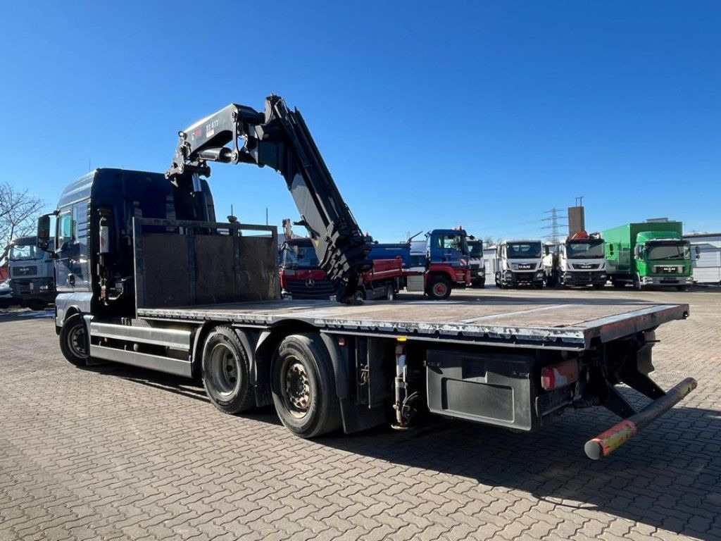MAN TG-X 26.480 6x2 Pritsche Kran Hiab 477 + Funk - Xe tải thùng lửng/ Phẳng, Xe cẩu tự hành: hình 4 MAN TG-X 26.480 6x2 Pritsche Kran Hiab 477 + Funk - Xe tải thùng lửng/ Phẳng, Xe cẩu tự hành: hình 4