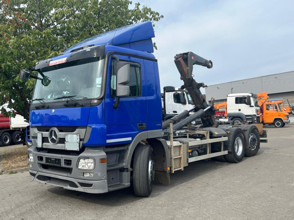 MERCEDES-BENZ Actros 2541 L6x2 Abrollkipper Meiller Schub Knick - Xe tải nâng móc: hình 1 MERCEDES-BENZ Actros 2541 L6x2 Abrollkipper Meiller Schub Knick - Xe tải nâng móc: hình 1
