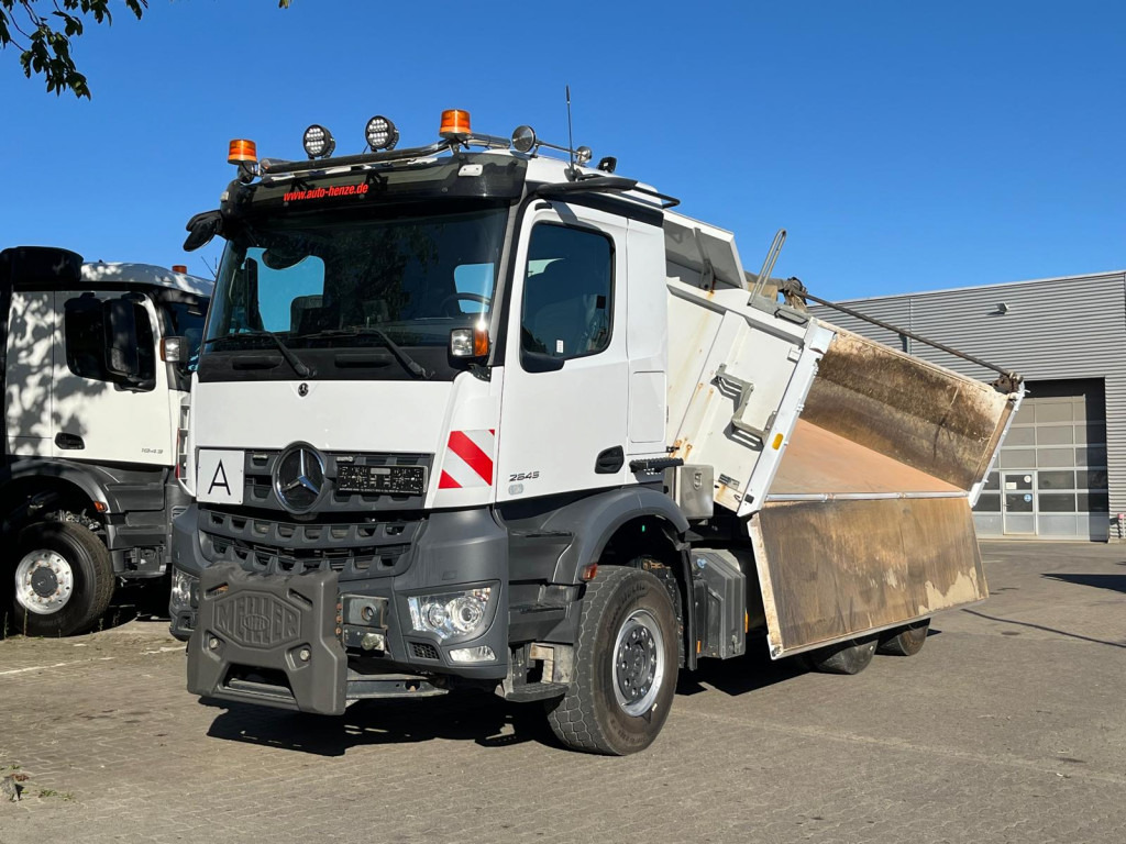 MERCEDES-BENZ Arocs 2645 K 6x4 3-Achs Kipper gr. Meiller Bordmatik 2 Stempel - Xe ben: hình 1 MERCEDES-BENZ Arocs 2645 K 6x4 3-Achs Kipper gr. Meiller Bordmatik 2 Stempel - Xe ben: hình 1