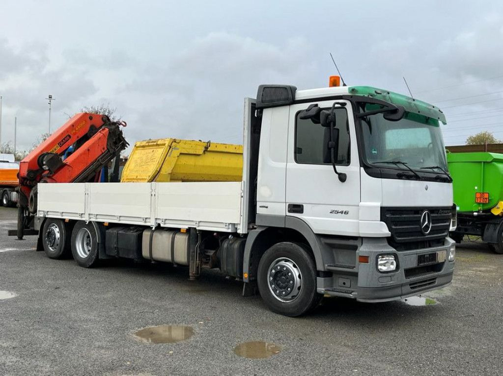 Mercedes-Benz Actros 2546 L 6x2 Pritsche Heckkran Palfinger P - Xe cẩu tự hành, Xe tải thùng lửng/ Phẳng: hình 2 Mercedes-Benz Actros 2546 L 6x2 Pritsche Heckkran Palfinger P - Xe cẩu tự hành, Xe tải thùng lửng/ Phẳng: hình 2
