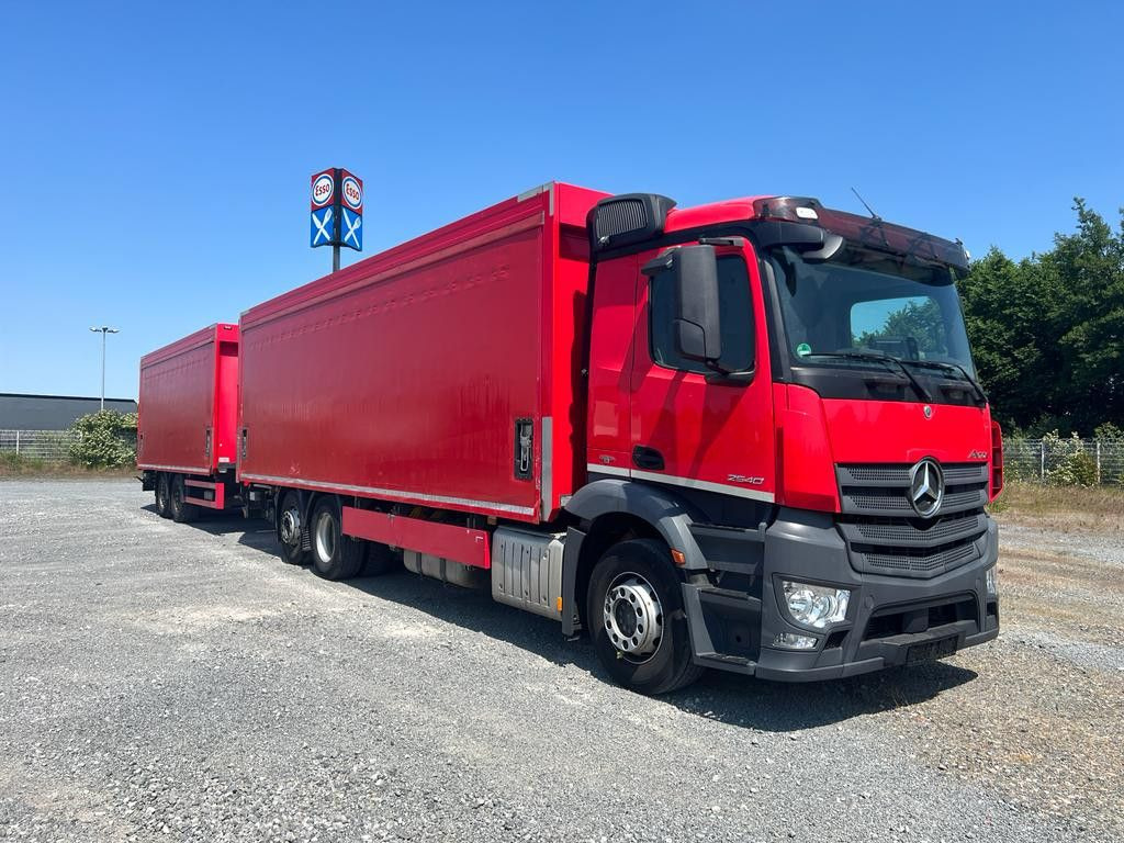 Mercedes-Benz Antos 2540 L 6x2 Pritsche LBW Getränke 8,2m, 2to - Xe tải thùng mui bạt: hình 2 Mercedes-Benz Antos 2540 L 6x2 Pritsche LBW Getränke 8,2m, 2to - Xe tải thùng mui bạt: hình 2