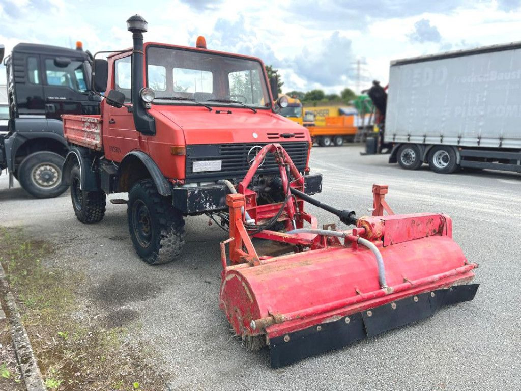 Mercedes-Benz Unimog U 424 2-Achs Allradkipper Front+Heckhydra - Xe ben: hình 2 Mercedes-Benz Unimog U 424 2-Achs Allradkipper Front+Heckhydra - Xe ben: hình 2