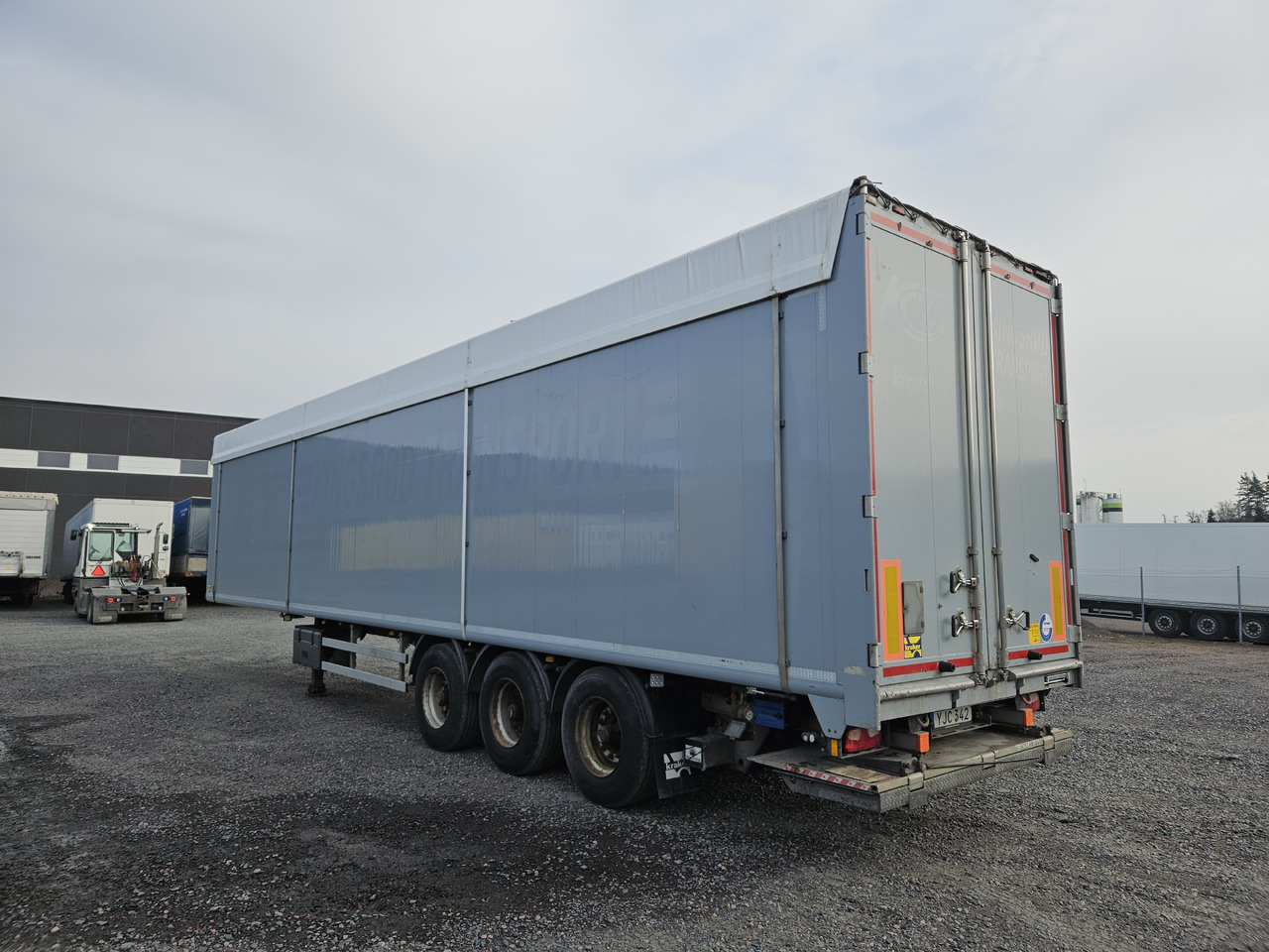 Sơ mi rơ moóc sàn đi bộ KRAKER MOVING FLOOR FIXED WITH LIFT: hình 6