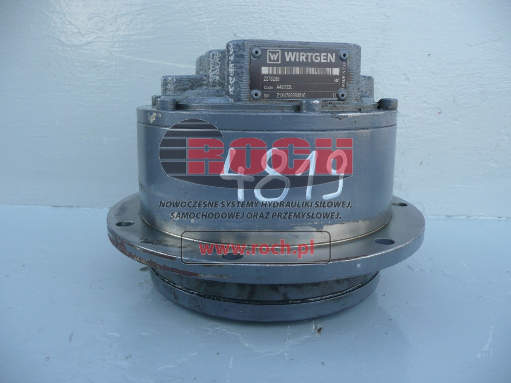 WIRTGEN 2278268 A49322L - Động cơ thủy lực: hình 1 WIRTGEN 2278268 A49322L - Động cơ thủy lực: hình 1