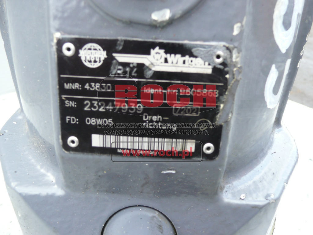 WIRTGEN 43830 9605868 - Động cơ thủy lực: hình 2 WIRTGEN 43830 9605868 - Động cơ thủy lực: hình 2