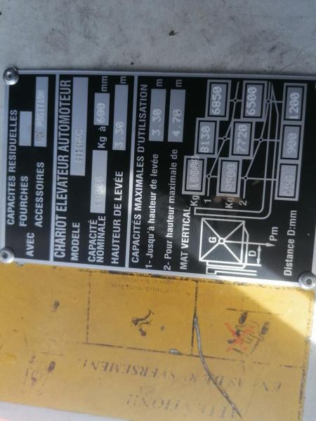 Xe nâng gas Mora M100C: hình 8 Xe nâng gas Mora M100C: hình 8