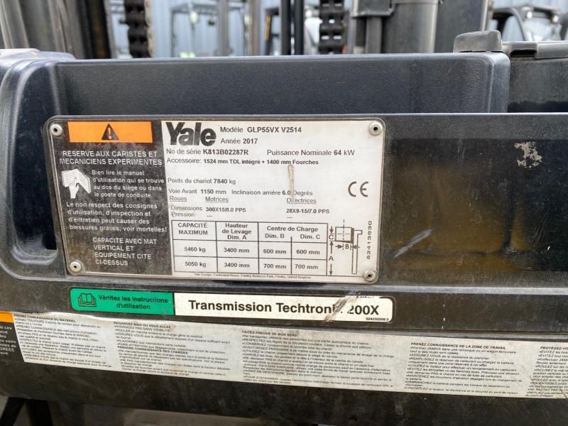 Yale GLP55VX - Xe nâng gas: hình 4 Yale GLP55VX - Xe nâng gas: hình 4