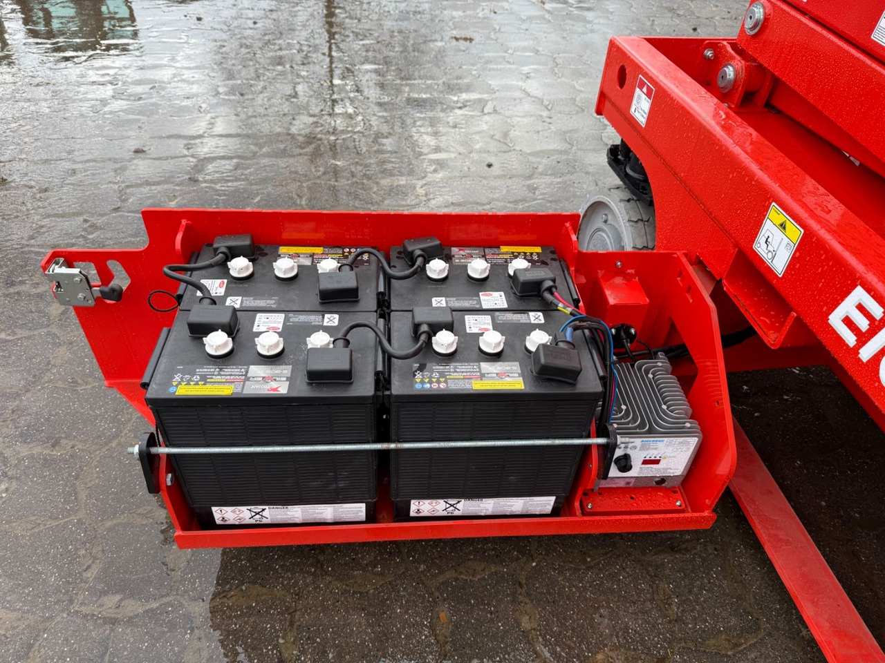 Máy nâng người hình kéo ELS EL12-E, Scherenarbeitsbühne 12 m, Elektro: hình 6