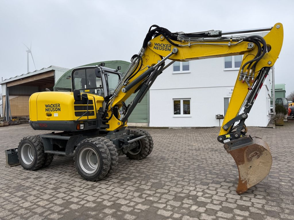Wacker EW 100, Bj 20, 2050 BH, VA, HS08, TL - Máy xúc bánh lốp: hình 3 Wacker EW 100, Bj 20, 2050 BH, VA, HS08, TL - Máy xúc bánh lốp: hình 3
