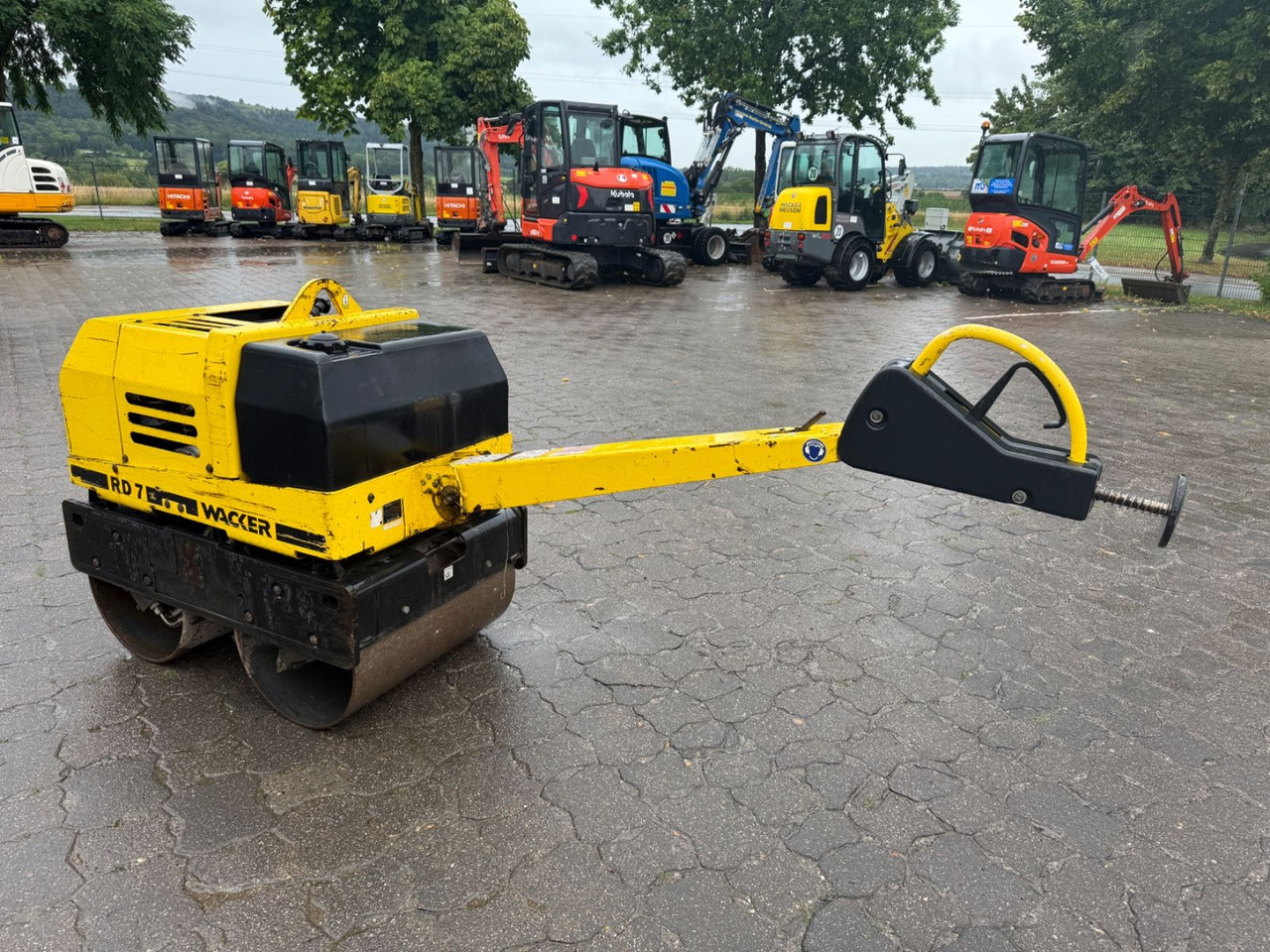Wacker RD 7 H-S, Tandemwalze, Vibration, Wasser - Máy lăn nhỏ: hình 4 Wacker RD 7 H-S, Tandemwalze, Vibration, Wasser - Máy lăn nhỏ: hình 4