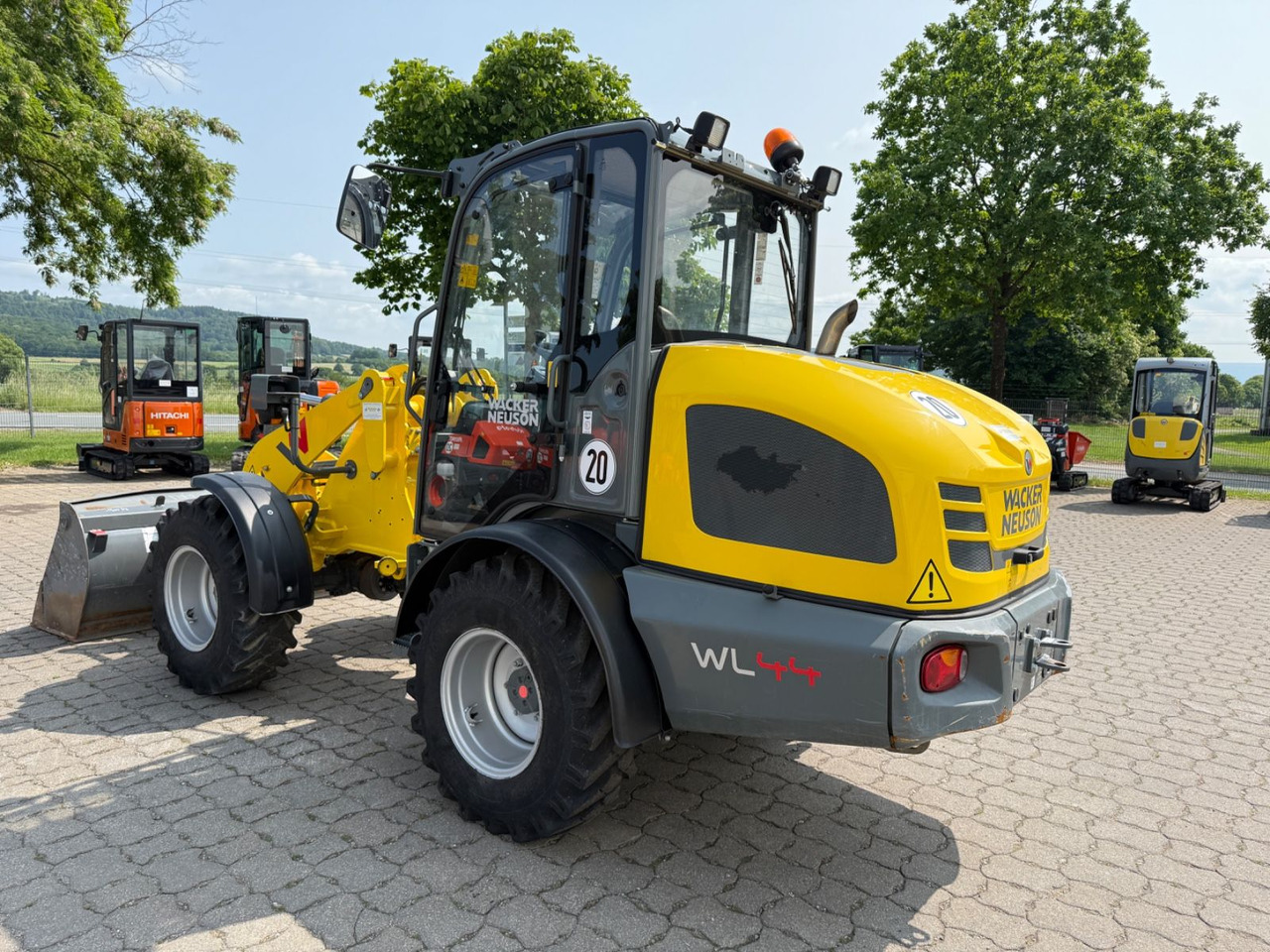 Wacker WL 44, BJ 22, 775 BH, Schaufel, Gabel, TOP - Máy xúc lật bánh lốp: hình 2 Wacker WL 44, BJ 22, 775 BH, Schaufel, Gabel, TOP - Máy xúc lật bánh lốp: hình 2