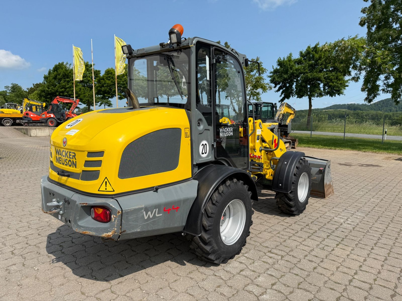 Wacker WL 44, BJ 22, 775 BH, Schaufel, Gabel, TOP - Máy xúc lật bánh lốp: hình 4 Wacker WL 44, BJ 22, 775 BH, Schaufel, Gabel, TOP - Máy xúc lật bánh lốp: hình 4
