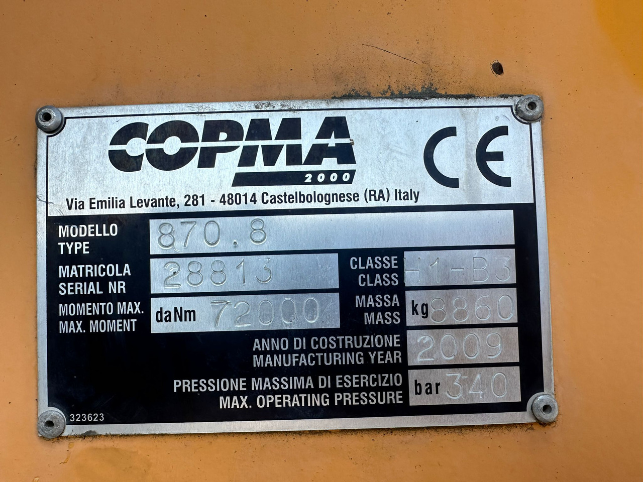 MAN TGS 41.440 Hiab Palfinger Fassi Copma 870 - Xe cẩu tự hành: hình 4 MAN TGS 41.440 Hiab Palfinger Fassi Copma 870 - Xe cẩu tự hành: hình 4