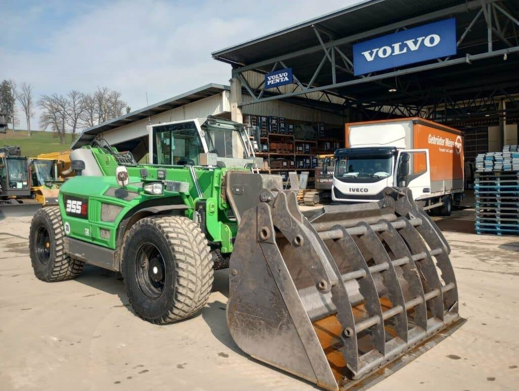 Sennebogen 355E - Máy cạp rác/ Công nghiệp: hình 1 Sennebogen 355E - Máy cạp rác/ Công nghiệp: hình 1