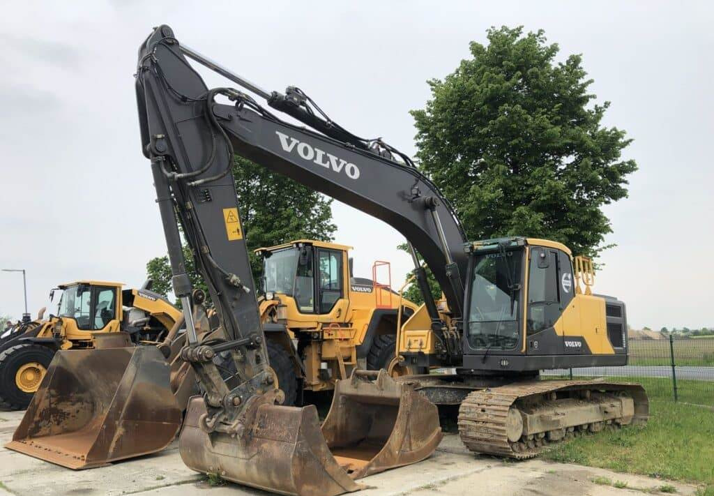 Volvo EC220EL - Máy xúc bánh xích: hình 1 Volvo EC220EL - Máy xúc bánh xích: hình 1