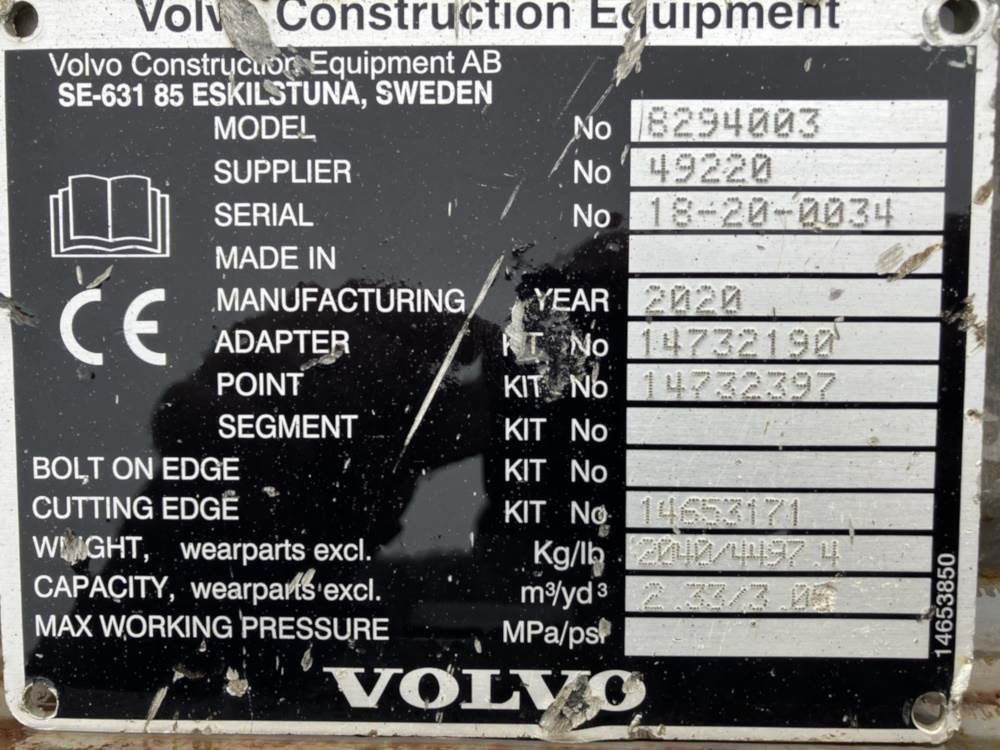 Volvo Tieflöffel mit Zähnen S3 - Máy xúc trước múc sau: hình 4 Volvo Tieflöffel mit Zähnen S3 - Máy xúc trước múc sau: hình 4