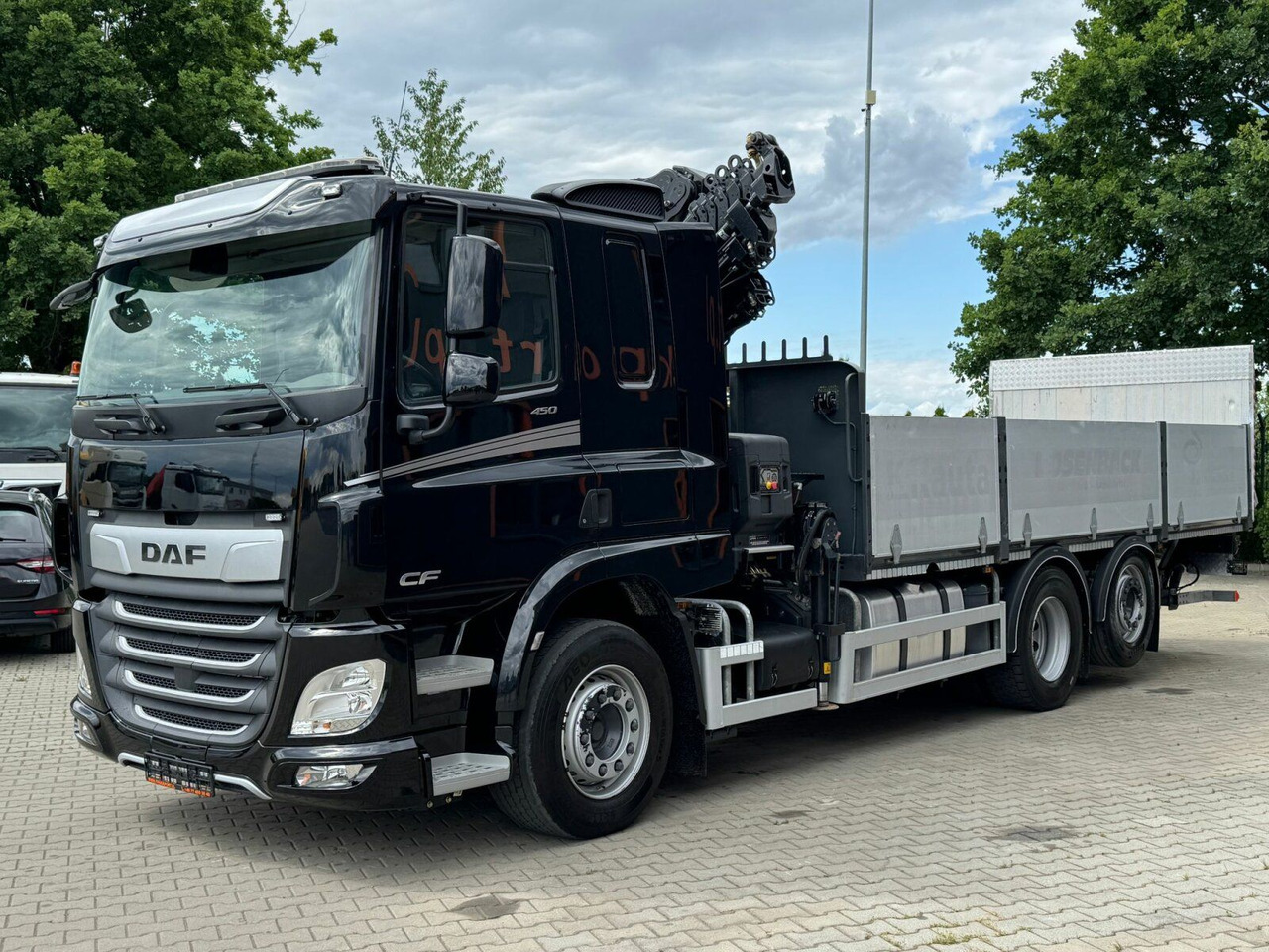 DAF CF 450 FAN 6x2 Pritsche mit Kran HIAB 188 E-6 - Xe cẩu tự hành: hình 2 DAF CF 450 FAN 6x2 Pritsche mit Kran HIAB 188 E-6 - Xe cẩu tự hành: hình 2