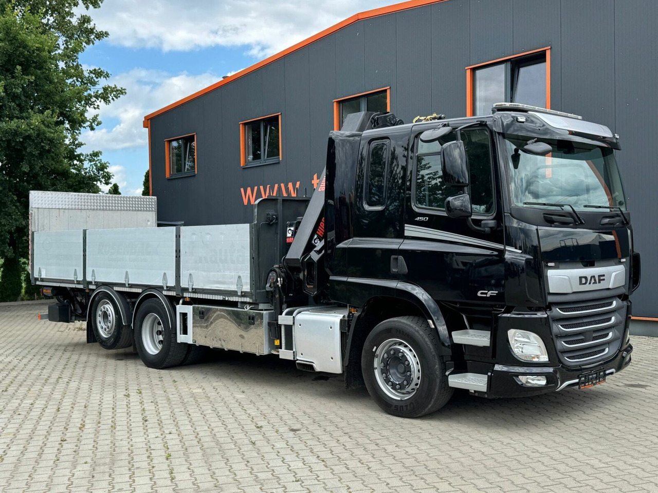 DAF CF 450 FAN 6x2 Pritsche mit Kran HIAB 188 E-6 - Xe cẩu tự hành: hình 4 DAF CF 450 FAN 6x2 Pritsche mit Kran HIAB 188 E-6 - Xe cẩu tự hành: hình 4