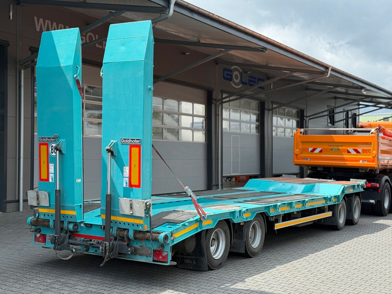 Goldhofer TU 4 EXPERT 4870 Tieflader Anhänger 44,8 T - Rơ moóc thùng thấp: hình 3 Goldhofer TU 4 EXPERT 4870 Tieflader Anhänger 44,8 T - Rơ moóc thùng thấp: hình 3