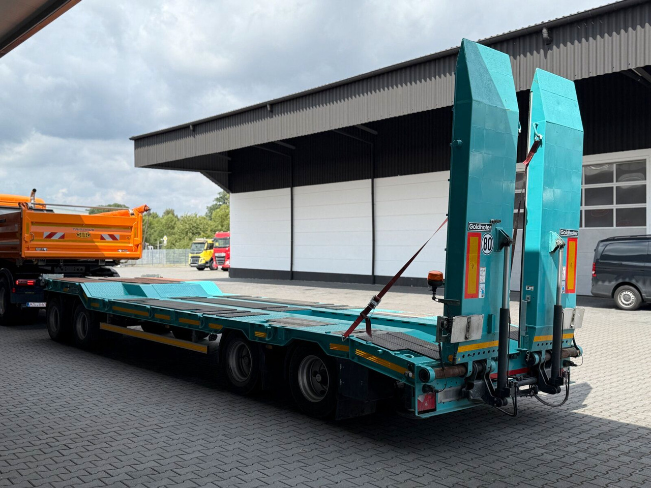 Goldhofer TU 4 EXPERT 4870 Tieflader Anhänger 44,8 T - Rơ moóc thùng thấp: hình 4 Goldhofer TU 4 EXPERT 4870 Tieflader Anhänger 44,8 T - Rơ moóc thùng thấp: hình 4