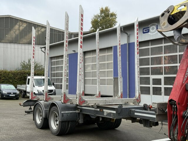 Janzen T RH19 Holzanhänger 2 Achse 19.000 Kg - Rơ moóc chở gỗ: hình 1 Janzen T RH19 Holzanhänger 2 Achse 19.000 Kg - Rơ moóc chở gỗ: hình 1