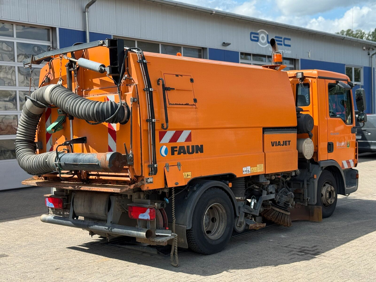 MAN 12.220 4x2 BL Kehrmaschine Viajet 5RHS - Xe quét đường: hình 4 MAN 12.220 4x2 BL Kehrmaschine Viajet 5RHS - Xe quét đường: hình 4