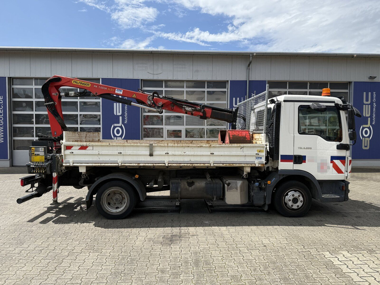 MAN TGL 8.220 4x2 Kipper Kran Palfinger 7.001-K A - Xe ben nhỏ: hình 3 MAN TGL 8.220 4x2 Kipper Kran Palfinger 7.001-K A - Xe ben nhỏ: hình 3