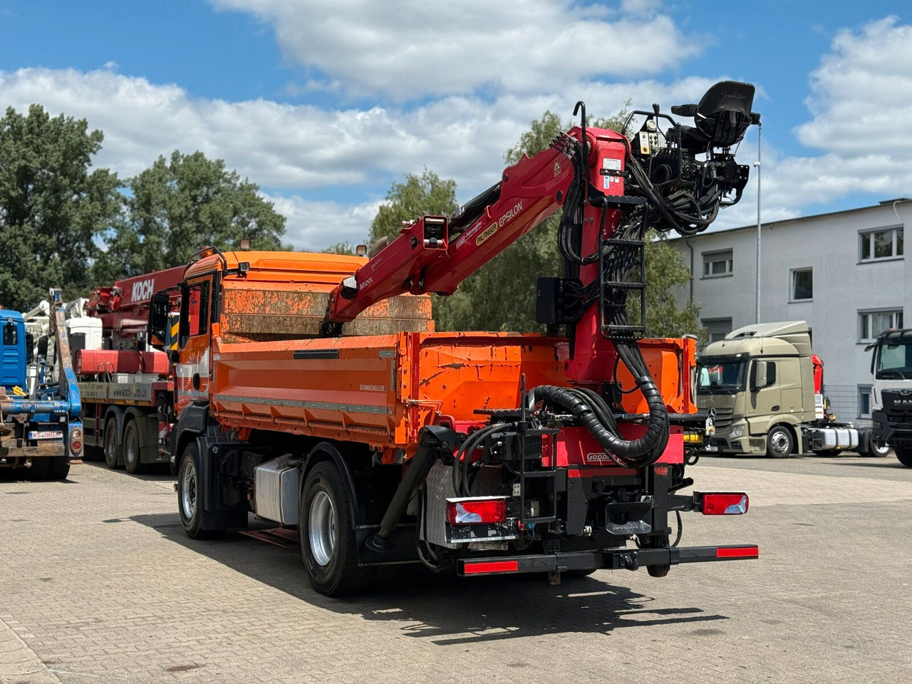 MAN TGS 18.400 4x2 Kipper Bordmatic Kran Palfinger - Xe cẩu tự hành: hình 5 MAN TGS 18.400 4x2 Kipper Bordmatic Kran Palfinger - Xe cẩu tự hành: hình 5