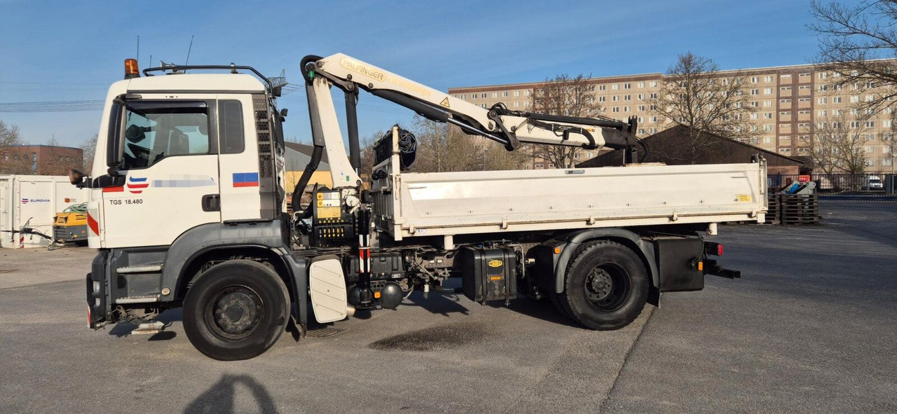 MAN TGS 18.480 4x4H Winter. Kipper Kran PALFINGER 12 - Xe ben, Xe cẩu tự hành: hình 2 MAN TGS 18.480 4x4H Winter. Kipper Kran PALFINGER 12 - Xe ben, Xe cẩu tự hành: hình 2