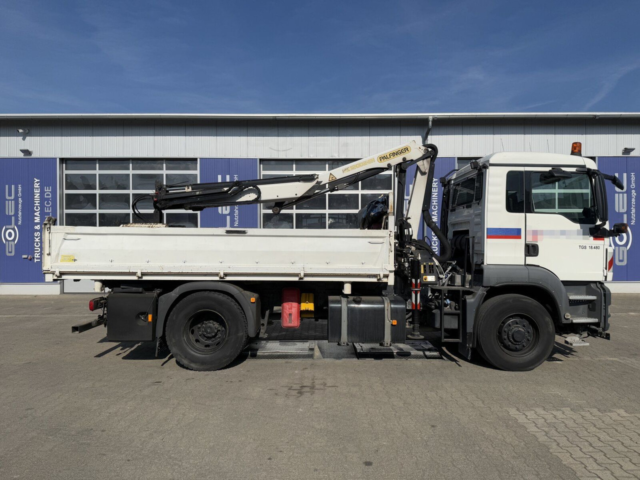 MAN TGS 18.480 4x4H Winter. Kipper Kran PALFINGER 12 - Xe ben, Xe cẩu tự hành: hình 3 MAN TGS 18.480 4x4H Winter. Kipper Kran PALFINGER 12 - Xe ben, Xe cẩu tự hành: hình 3