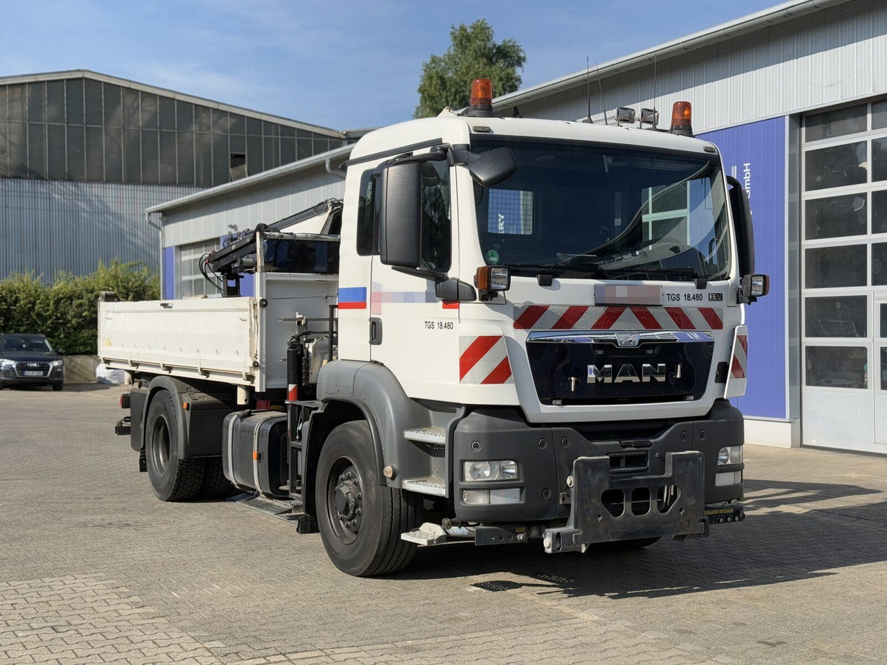 MAN TGS 18.480 4x4H Winter. Kipper Kran PALFINGER 12 - Xe cẩu tự hành: hình 1 MAN TGS 18.480 4x4H Winter. Kipper Kran PALFINGER 12 - Xe cẩu tự hành: hình 1