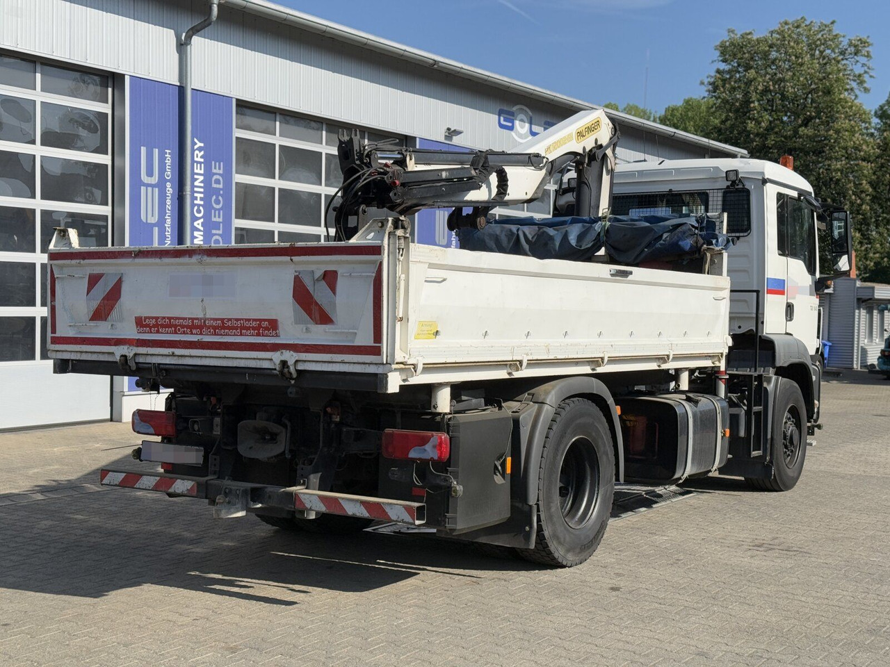 MAN TGS 18.480 4x4H Winter. Kipper Kran PALFINGER 12 - Xe cẩu tự hành: hình 5 MAN TGS 18.480 4x4H Winter. Kipper Kran PALFINGER 12 - Xe cẩu tự hành: hình 5