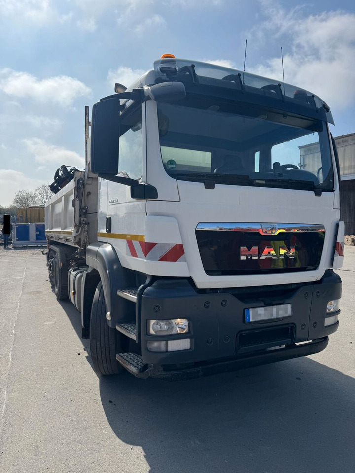 MAN TGS 26.400 6x2*4 Kipper Bordm. Kran ATLAS 172.3E - Xe ben, Xe cẩu tự hành: hình 1 MAN TGS 26.400 6x2*4 Kipper Bordm. Kran ATLAS 172.3E - Xe ben, Xe cẩu tự hành: hình 1