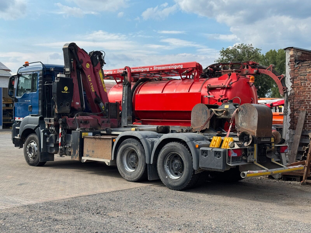 MAN TGS 28.480 6x4 Abrollkipper Kran Greifer 4,63 T - Xe cẩu tự hành: hình 2 MAN TGS 28.480 6x4 Abrollkipper Kran Greifer 4,63 T - Xe cẩu tự hành: hình 2
