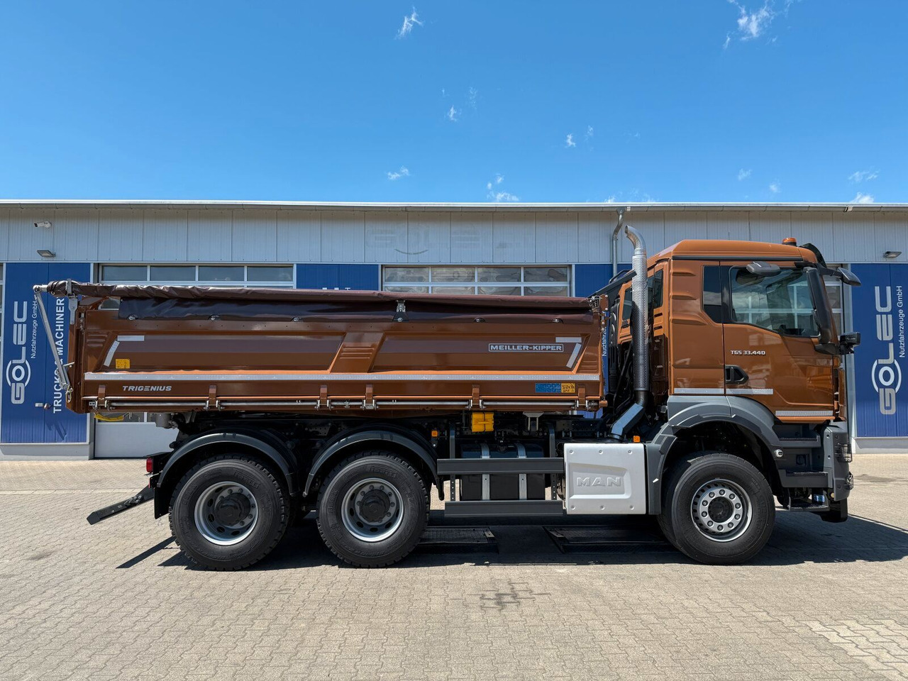 MAN TGS 33.440 6x4 Kipper MEILLER Bordmatik Frontpl. - Xe ben: hình 3 MAN TGS 33.440 6x4 Kipper MEILLER Bordmatik Frontpl. - Xe ben: hình 3