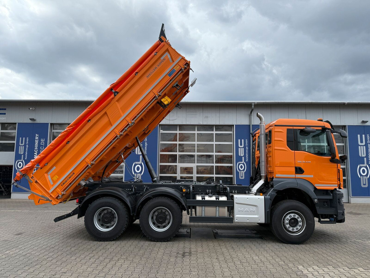 MAN TGS 33.440 6x4 Kipper MEILLER Bordmatik Frontpl. - Xe ben: hình 4 MAN TGS 33.440 6x4 Kipper MEILLER Bordmatik Frontpl. - Xe ben: hình 4