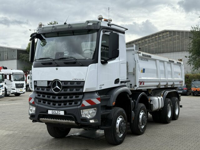 Mercedes-Benz 4145 8x8 Meiler Dreiseitenkipper Bordmatik - Xe ben: hình 1 Mercedes-Benz 4145 8x8 Meiler Dreiseitenkipper Bordmatik - Xe ben: hình 1